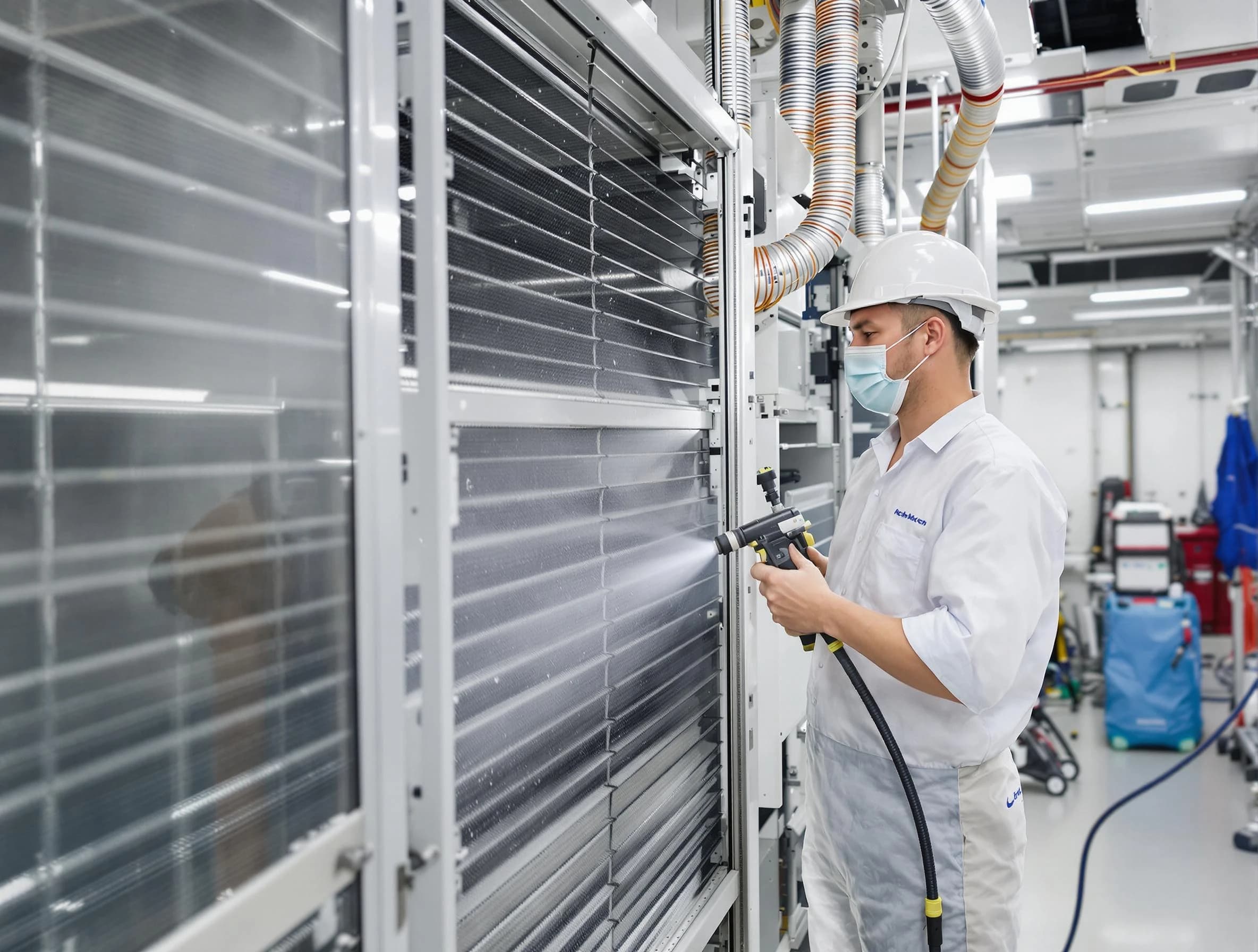 Professional AC coil cleaning by Warr Acres Air Duct Cleaning in Warr Acres