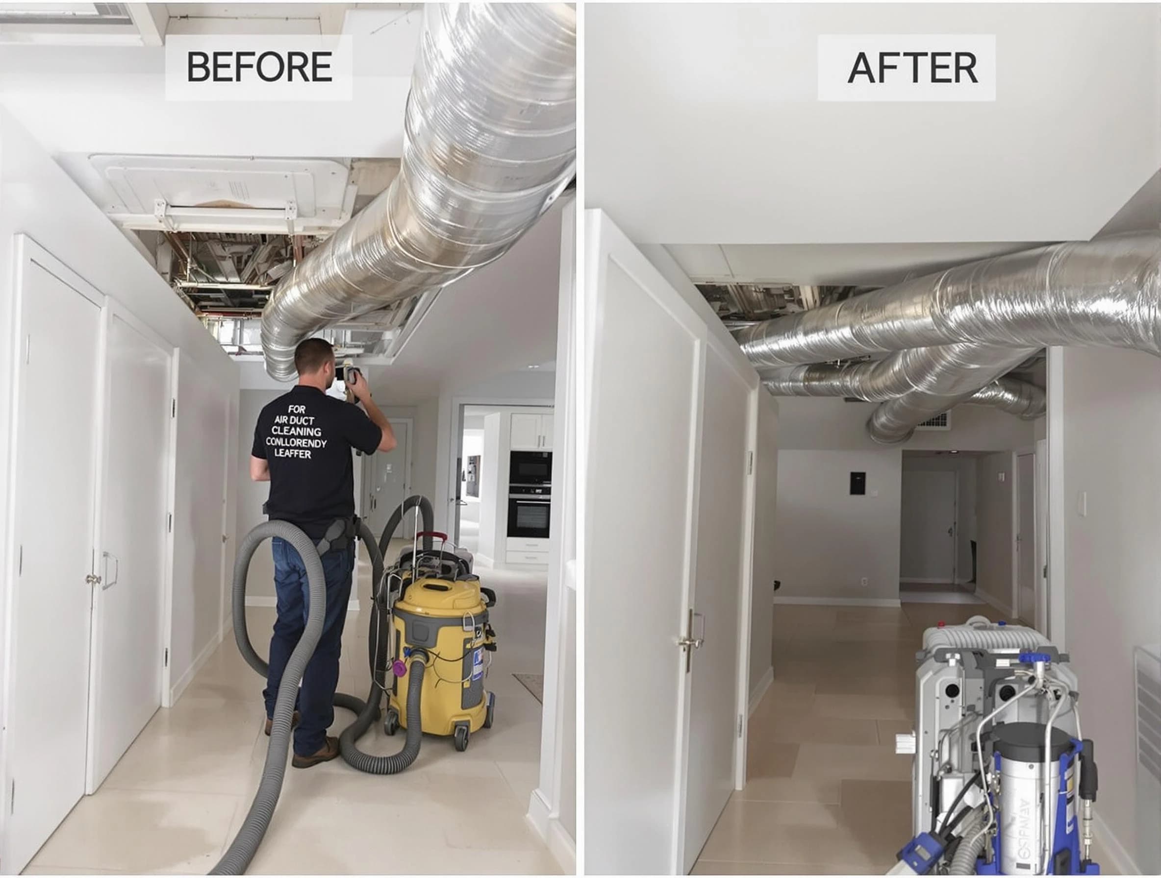 Warr Acres Air Duct Cleaning professional performing thorough air duct cleaning in Warr Acres