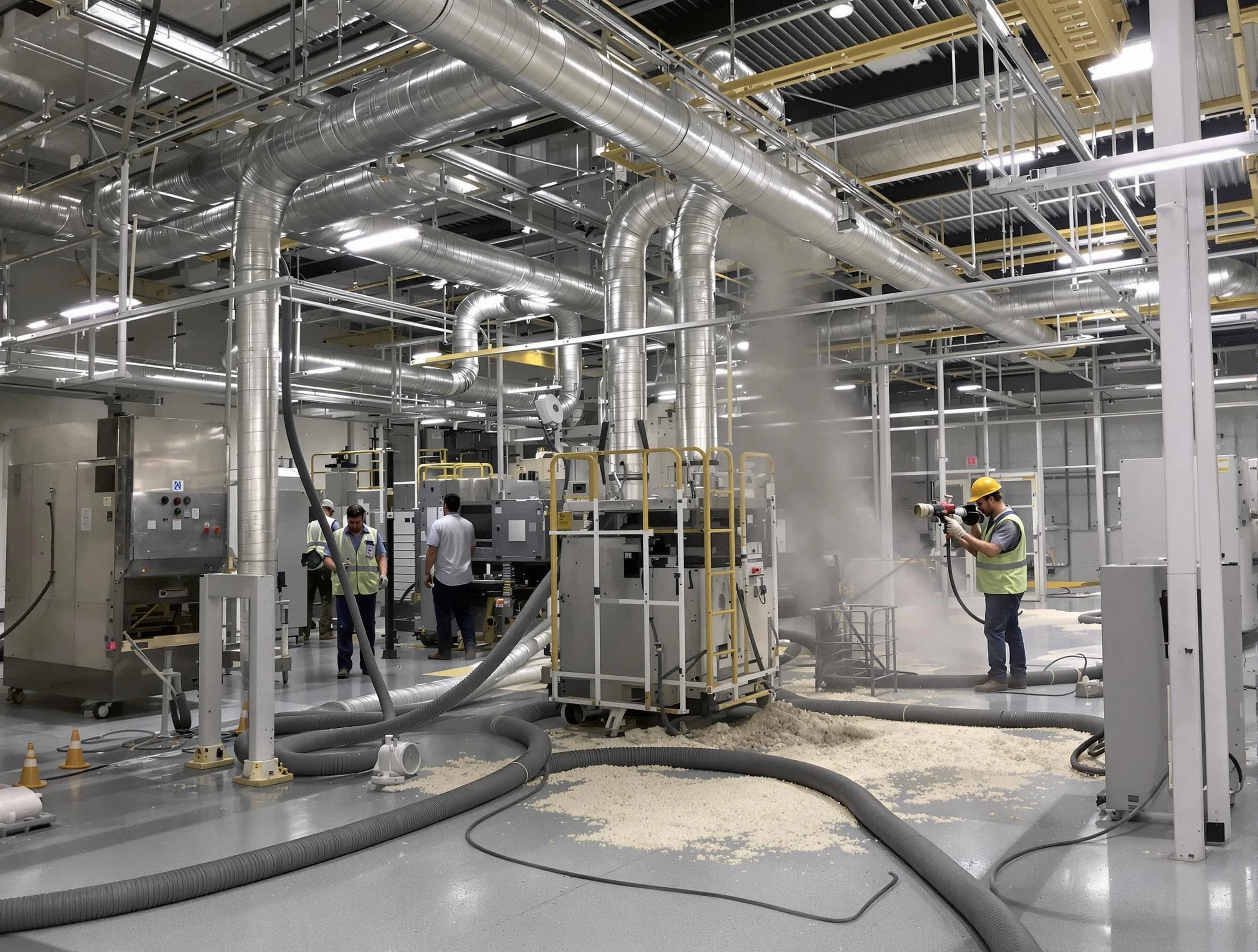 Heavy-duty industrial duct cleaning by Warr Acres Air Duct Cleaning in Warr Acres