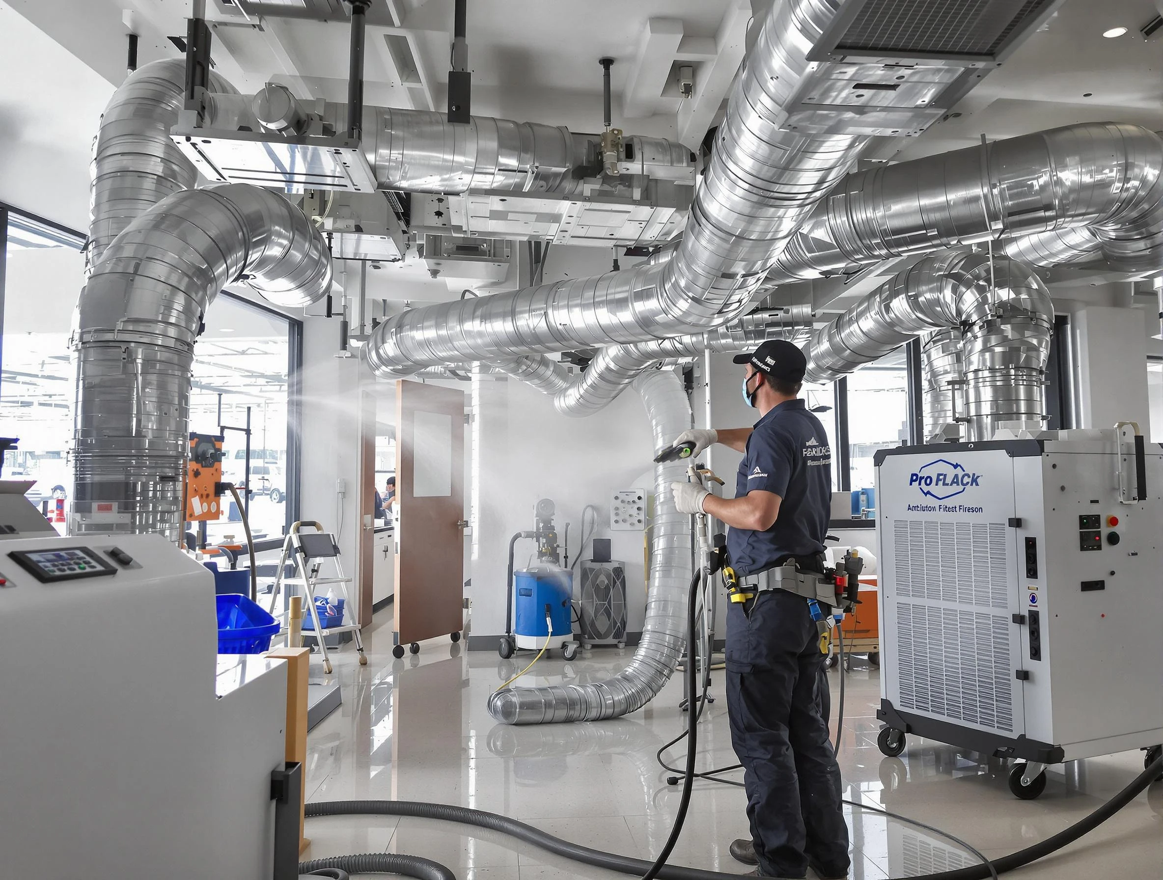 Negative Pressure Air Duct Cleaning in Warr Acres