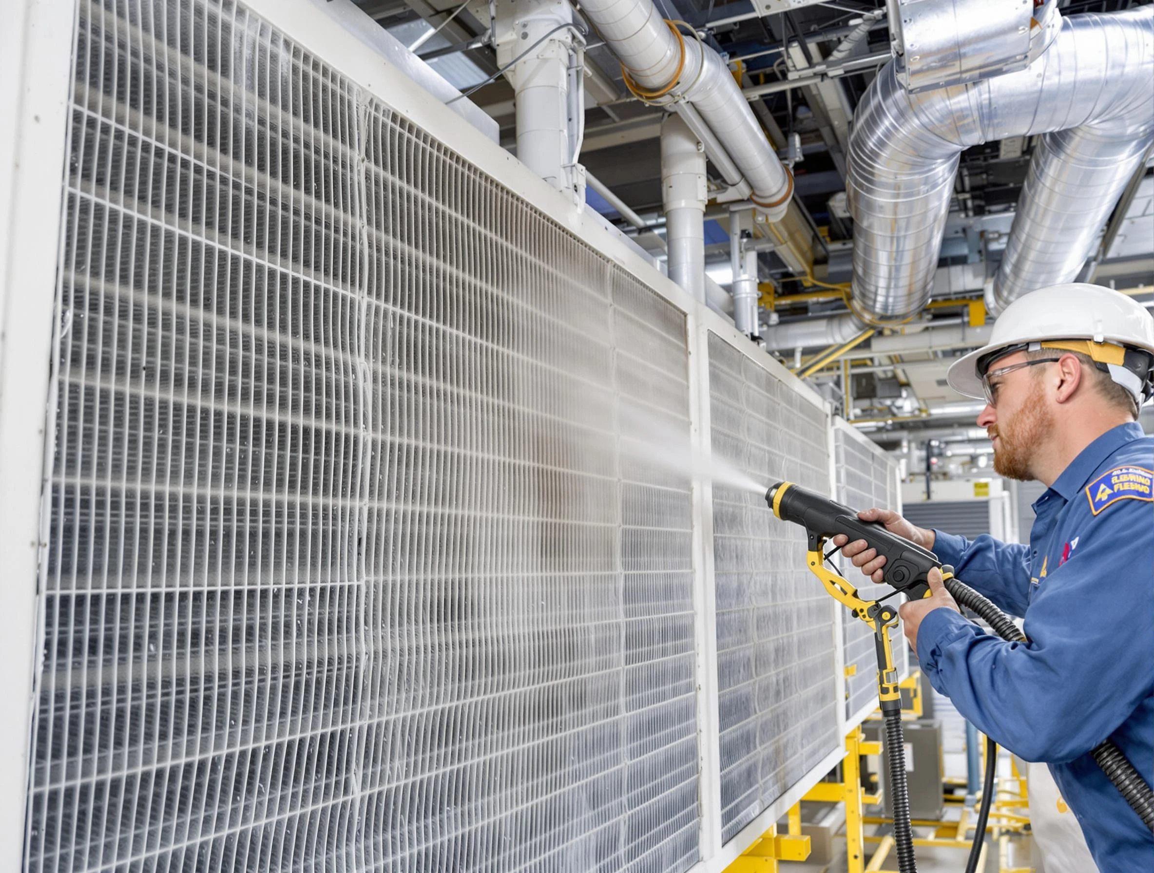 Professional commercial coil cleaning by Warr Acres Air Duct Cleaning in Warr Acres