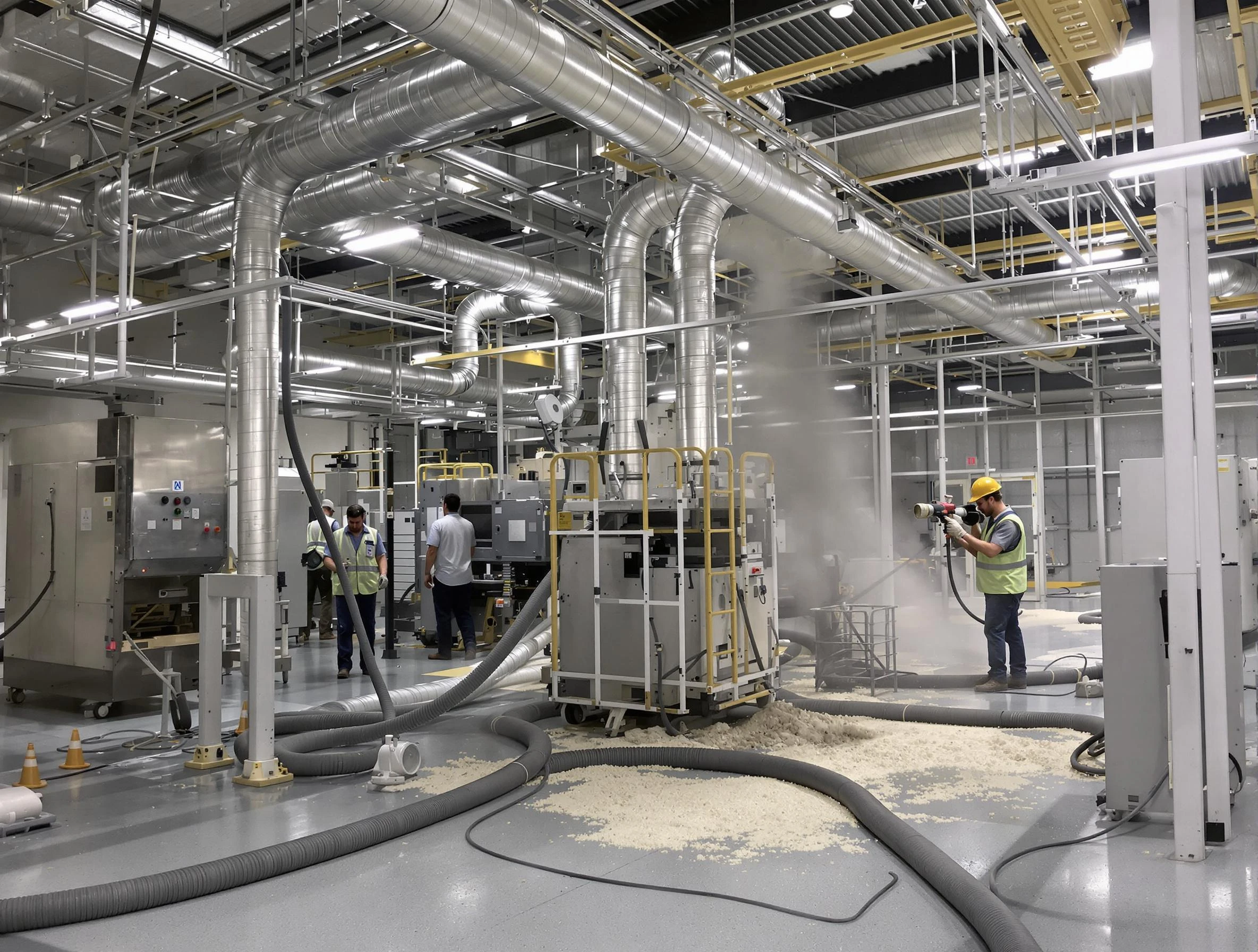 Heavy-duty industrial duct cleaning by Warr Acres Air Duct Cleaning in Warr Acres